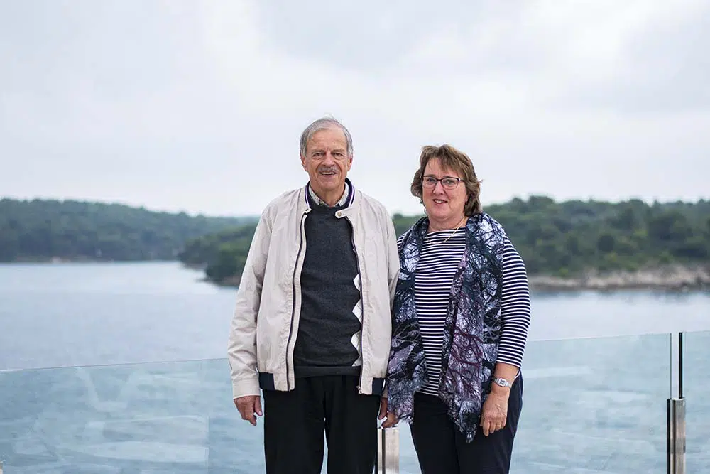 Sven-Erik och Rut Jernström Hälsoresan 1